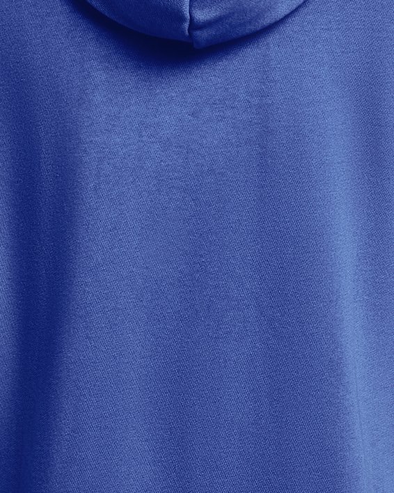 Men's UA Essential Fleece Hoodie, Blue, pdpMainDesktop image number 5