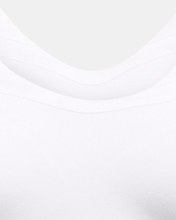 Brassière de sport longue à maintien modéré UA SmartForm Evolution pour femme, White, pdpMainDesktop image number 4