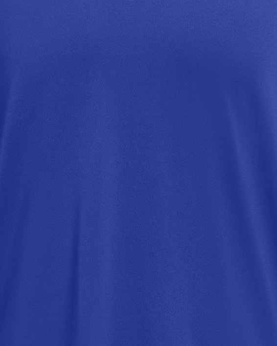 男士UA Motion短袖T恤 in Blue image number 4