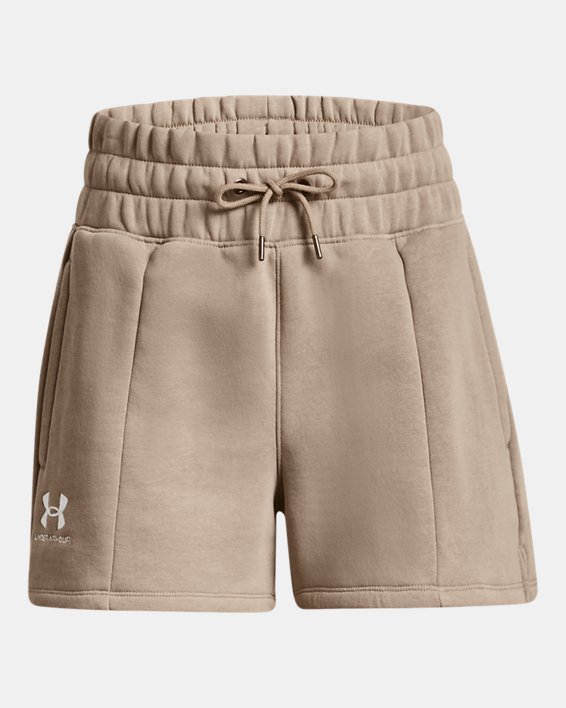 Under Armour Women's UA Essential Fleece 4" Shorts. 5