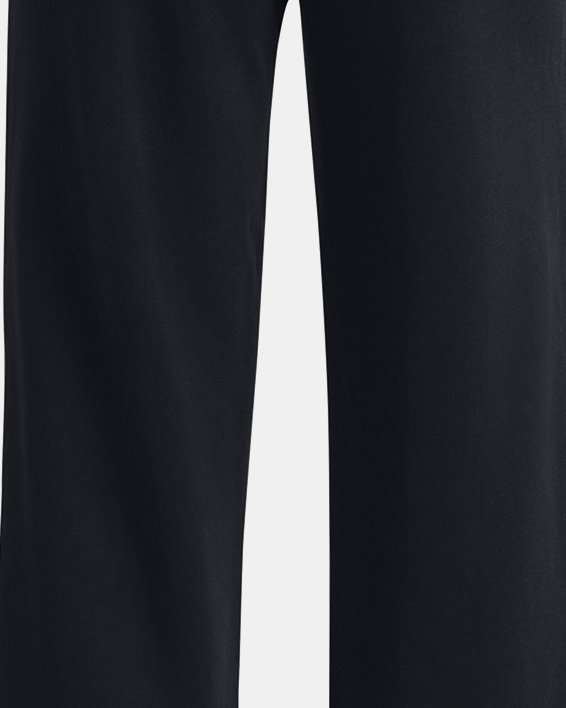 Women's UA Rival Fleece Straight Leg Pants, Black, pdpMainDesktop image number 5