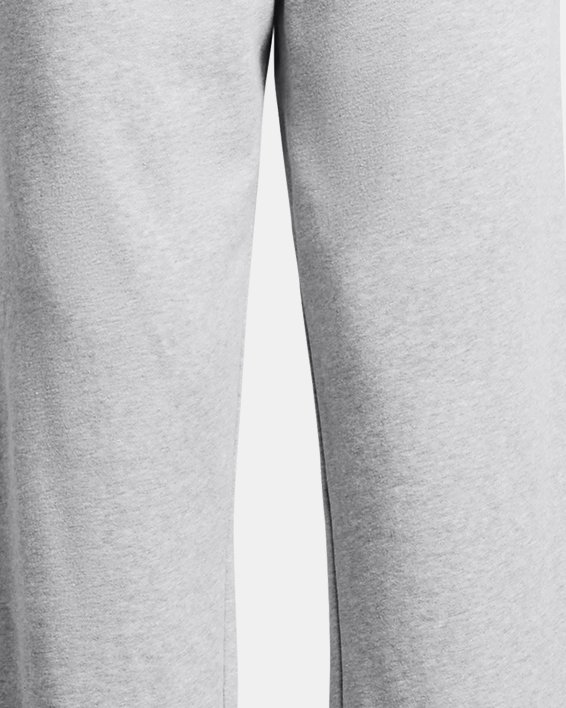 Women's UA Rival Fleece Straight Leg Pants, Gray, pdpMainDesktop image number 5