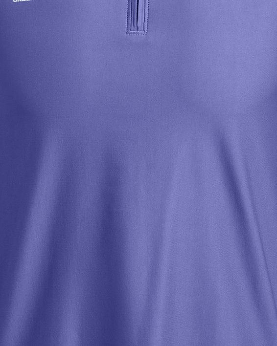 Sudadera con cremallera de ¼ UA Challenger Pro para hombre, Purple, pdpMainDesktop image number 2