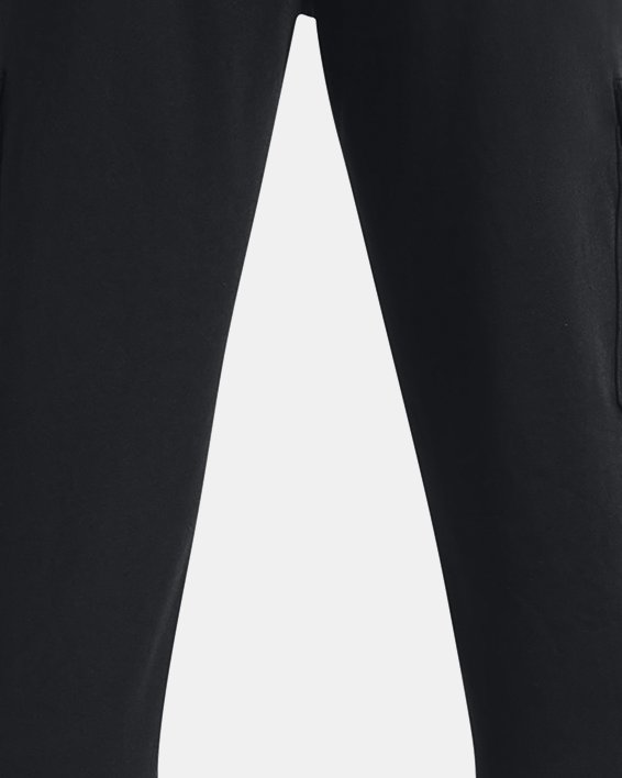 Pantalon de jogging cargo UA Rival Fleece pour homme, Black, pdpMainDesktop image number 5