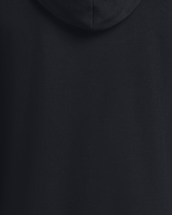 Men's UA Rival Fleece Camo Chest Stripe Hoodie, Black, pdpMainDesktop image number 5