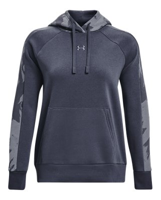 UA Rival Fleece Blocked, Gray, pdpMainDesktop image number 4