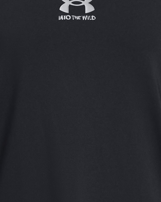 เสื้อกล้าม UA Iso-Chill Wild สำหรับผู้ชาย in Black image number 5
