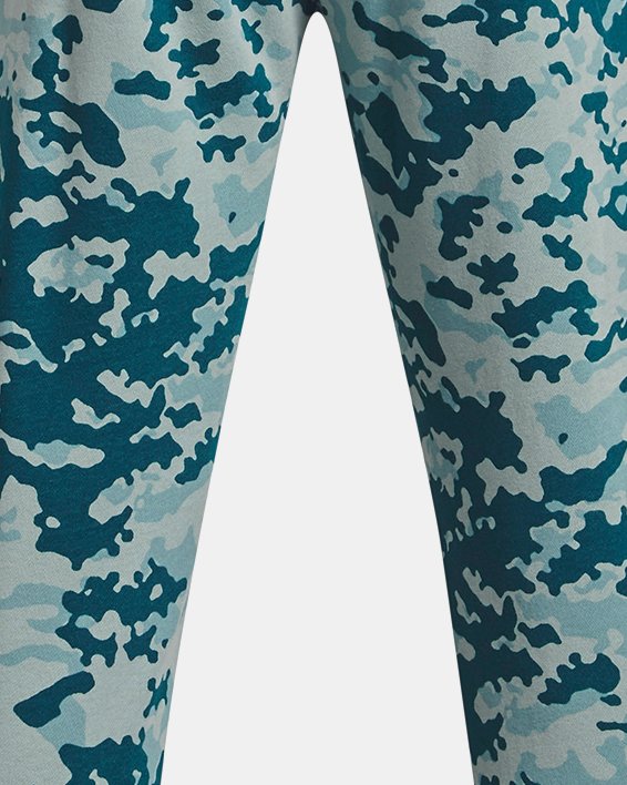 Pantalon de jogging en molleton à motif camouflage UA Rival pour hommes