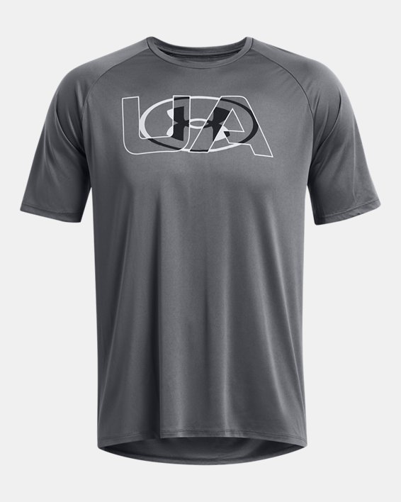 T-shirt imprimé UA Velocity 2.0 pour hommes
