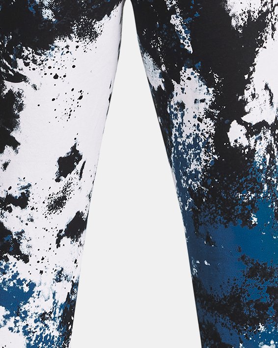 Pantalon de jogging UA Essential Fleece Paint pour homme, White, pdpMainDesktop image number 5