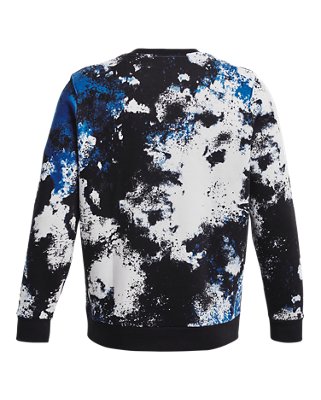 Men's UA Essential Fleece Paint Crew image number 7