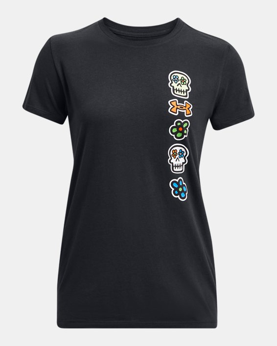 Under Armour Women's UA Day Of The Dead Short Sleeve. 5