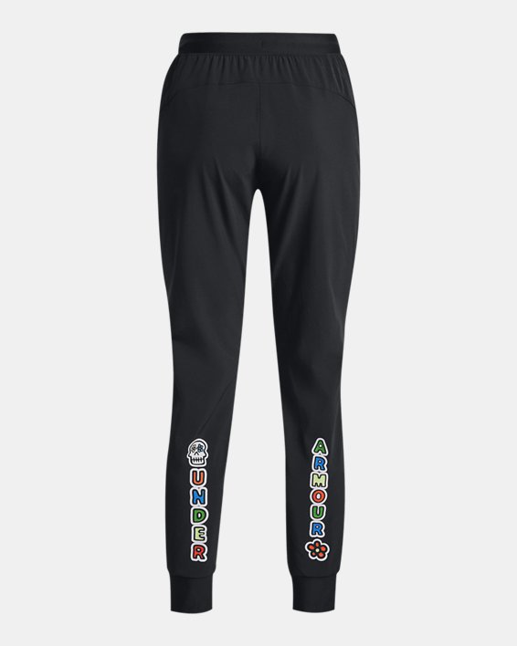 Under Armour Women's UA Day Of The Dead Armour Sport Woven Pants. 7