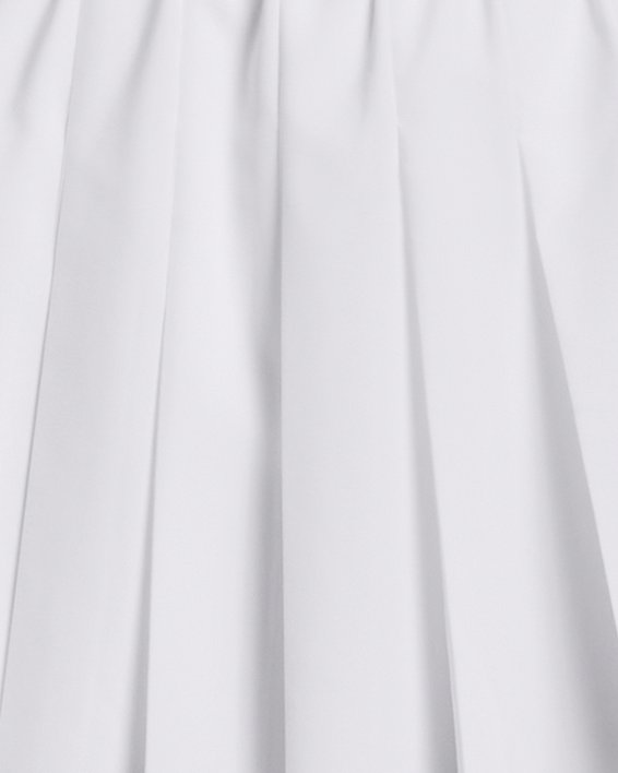女士UA Pleated運動裙褲 in White image number 8