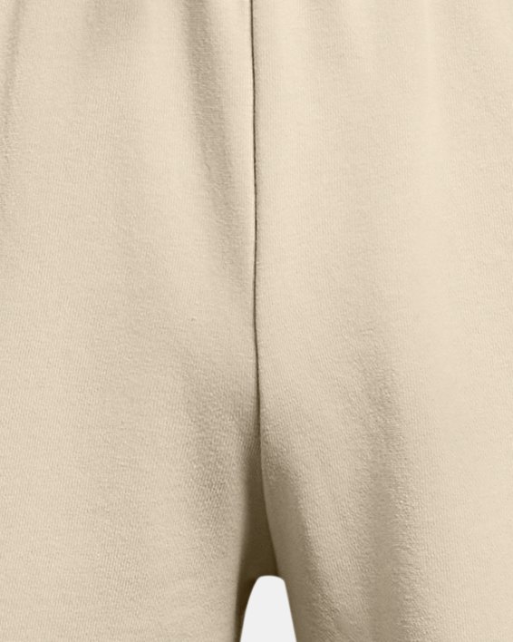 Shorts UA Rival Terry 15 cm da uomo, Brown, pdpMainDesktop image number 4