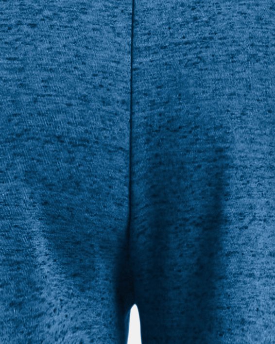 Pantalón corto de 15 cm UA Rival Terry para hombre, Blue, pdpMainDesktop image number 5