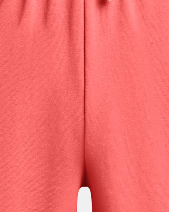 Men's UA Rival Terry 6" Shorts, Pink, pdpMainDesktop image number 4