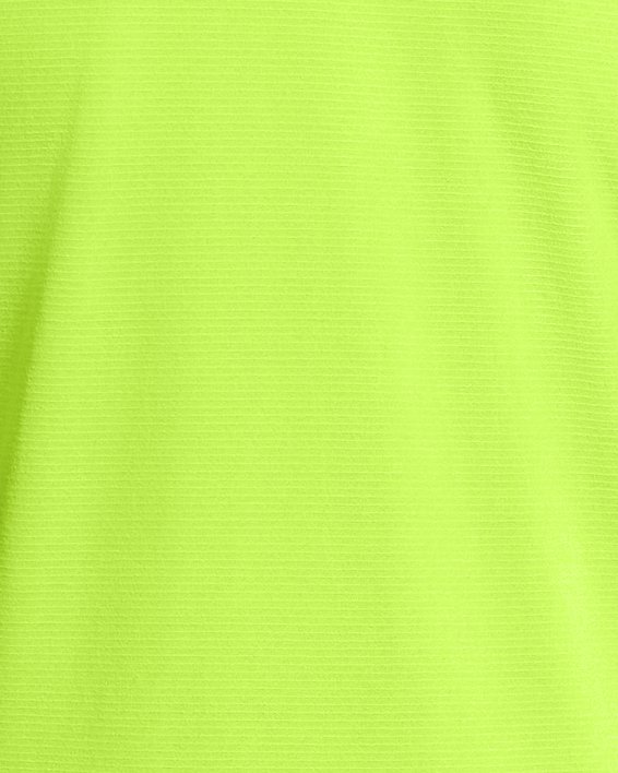 Women's UA Launch Short Sleeve, Yellow, pdpMainDesktop image number 4