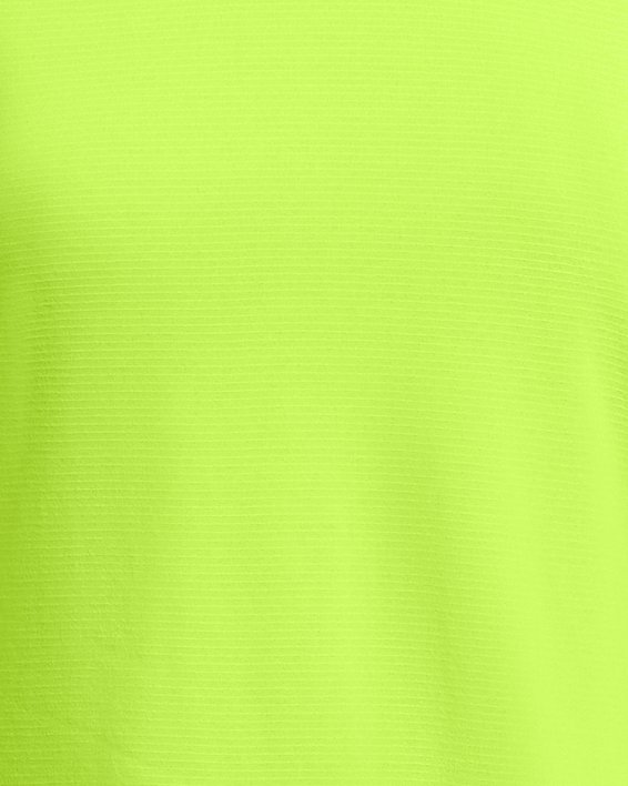 Women's UA Launch Short Sleeve, Yellow, pdpMainDesktop image number 3