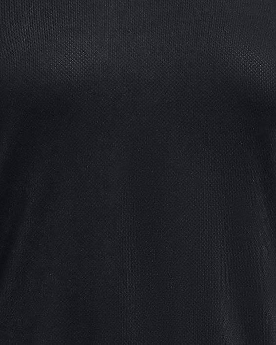 Haut à manches courtes UA Launch Splatter pour femme, Black, pdpMainDesktop image number 3
