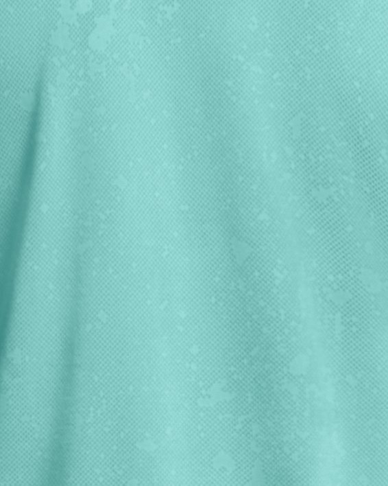 Women's UA Launch Splatter Short Sleeve, Green, pdpMainDesktop image number 3