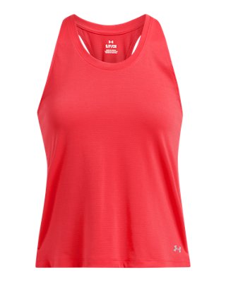 Women's UA Launch Singlet, Red, pdpZoomDesktop image number 2