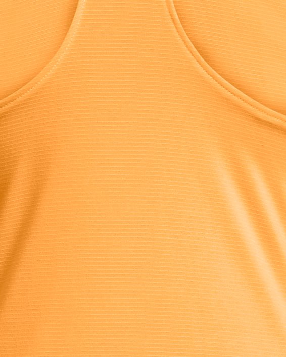 Women's UA Launch Singlet, Orange, pdpMainDesktop image number 4