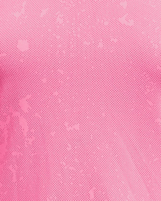UA Launch Splatter Laufunterhemd für Damen, Pink, pdpMainDesktop image number 2