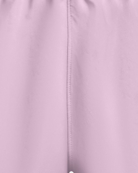 Women's UA Fly-By 3" Shorts, Purple, pdpMainDesktop image number 4