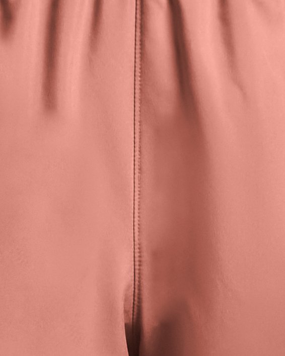 女士UA Fly-By 3英寸短褲 in Pink image number 4