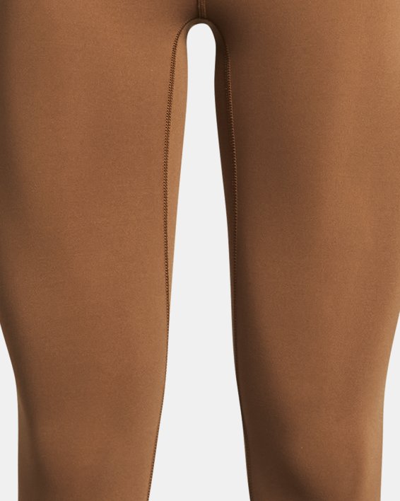 Damen UA Meridian Ankle-Leggings, Brown, pdpMainDesktop image number 4