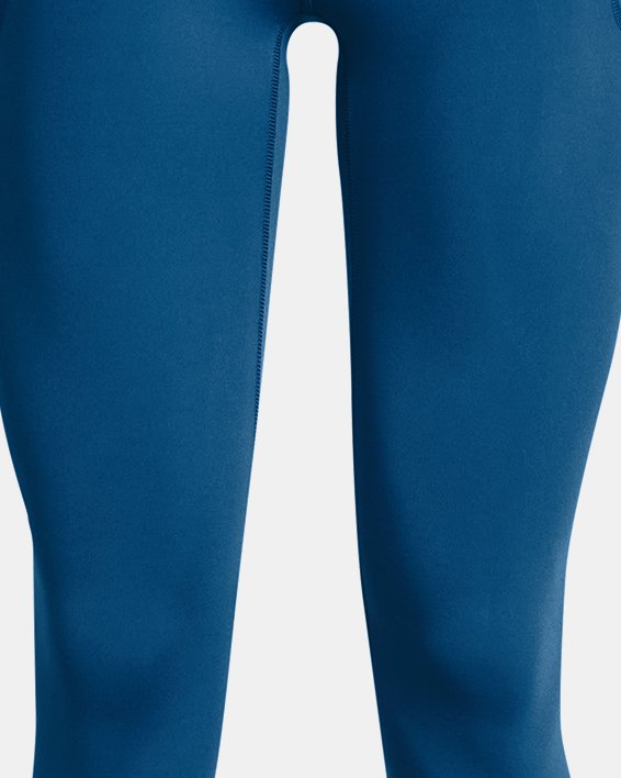 Women's UA Meridian Ankle Leggings in Blue image number 4
