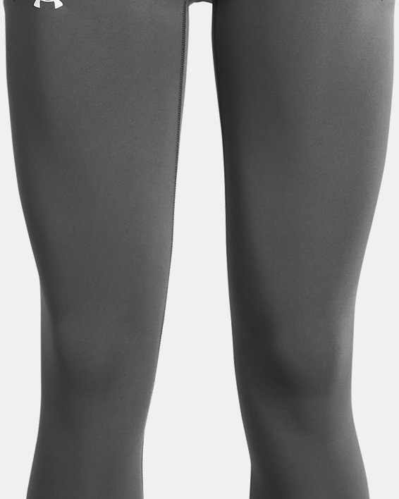 Women's UA Meridian Ultra High Rise Leggings, Gray, pdpMainDesktop image number 4