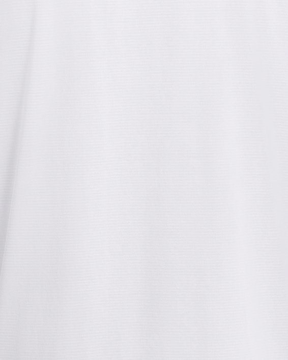 Herenshirt UA Launch met korte mouwen, White, pdpMainDesktop image number 4