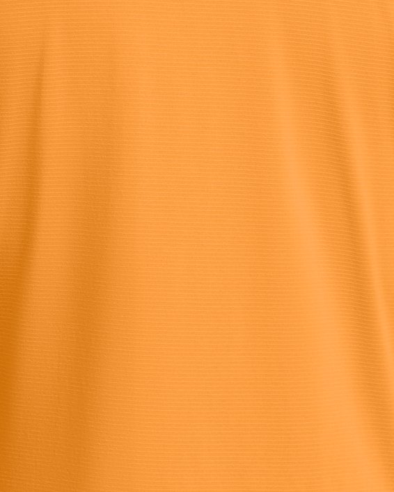 Haut à manches courtes UA Launch pour homme, Orange, pdpMainDesktop image number 4