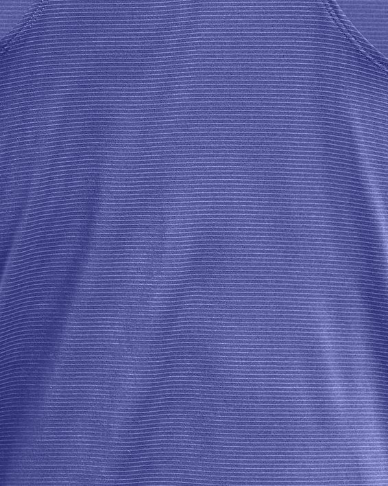Men's UA Launch Singlet in Purple image number 4