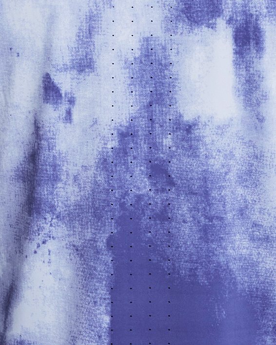 Haut à manches courtes UA Launch Elite Wash pour homme, Purple, pdpMainDesktop image number 5