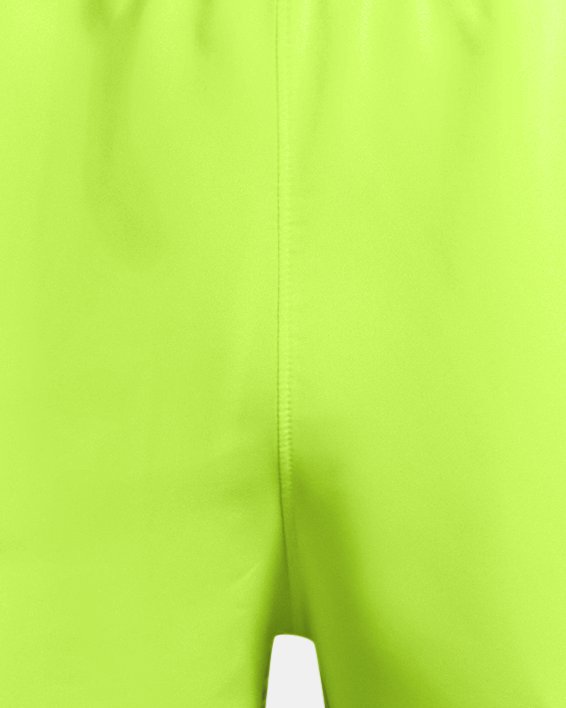 Shorts UA Launch 13 cm da uomo, Yellow, pdpMainDesktop image number 5