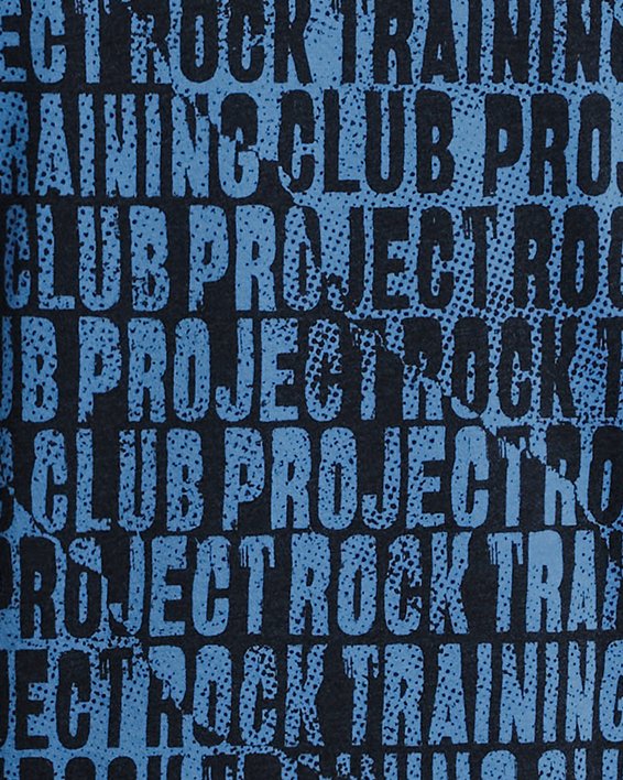 Boys' Project Rock BB Printed Short Sleeve in Blue image number 1