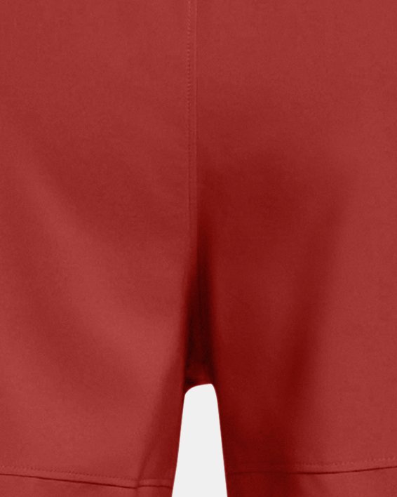 Men's UA Launch 2-in-1 5" Shorts, Orange, pdpMainDesktop image number 5