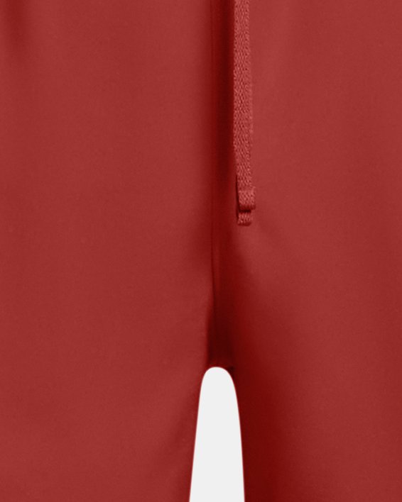 Men's UA Launch 2-in-1 5" Shorts, Orange, pdpMainDesktop image number 4