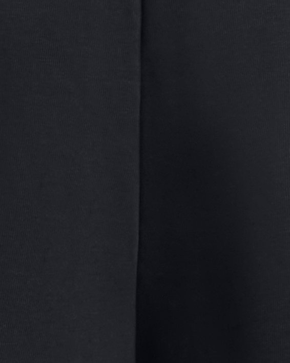 Girls' UA Rival Terry Crossover Shorts, Black, pdpMainDesktop image number 1