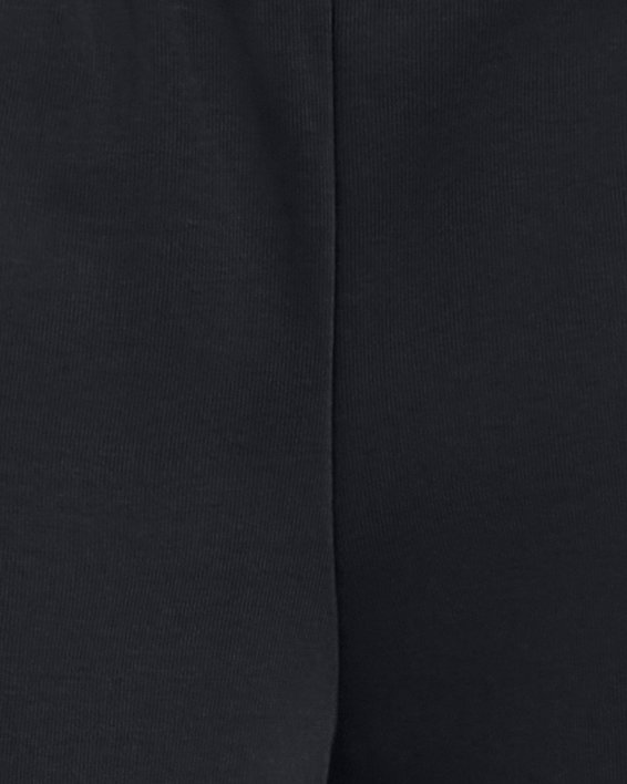 Girls' UA Rival Terry Crossover Shorts, Black, pdpMainDesktop image number 0