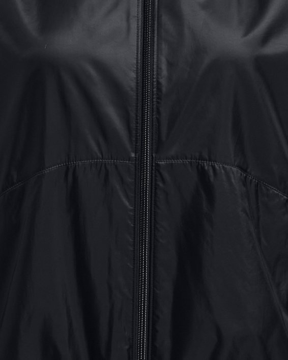 UA SportStyle Windbreaker Jacke für Damen, Black, pdpMainDesktop image number 2
