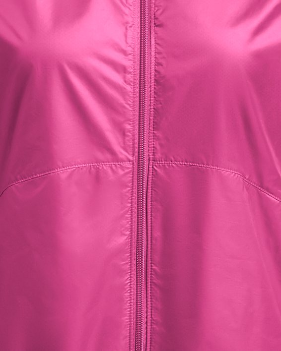 UA SportStyle Windbreaker Jacke für Damen, Pink, pdpMainDesktop image number 3