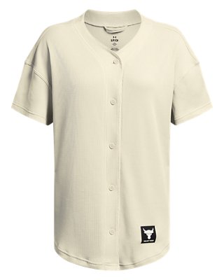 Sobrecamisa Project Rock Easy Go para mujer, Brown, pdpMainDesktop image number 3