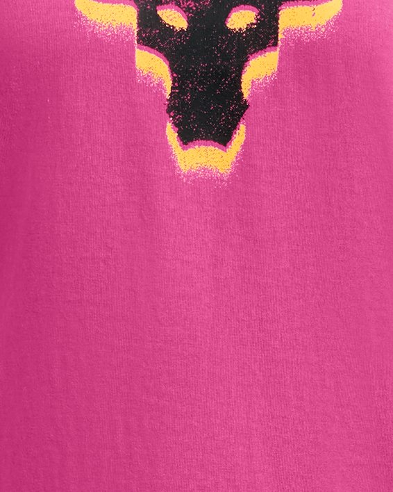 Women's Project Rock Underground Core T-Shirt, Pink, pdpMainDesktop image number 2