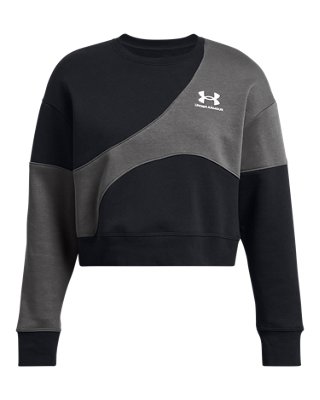 UA Icon Fleece, Black, pdpMainDesktop image number 3