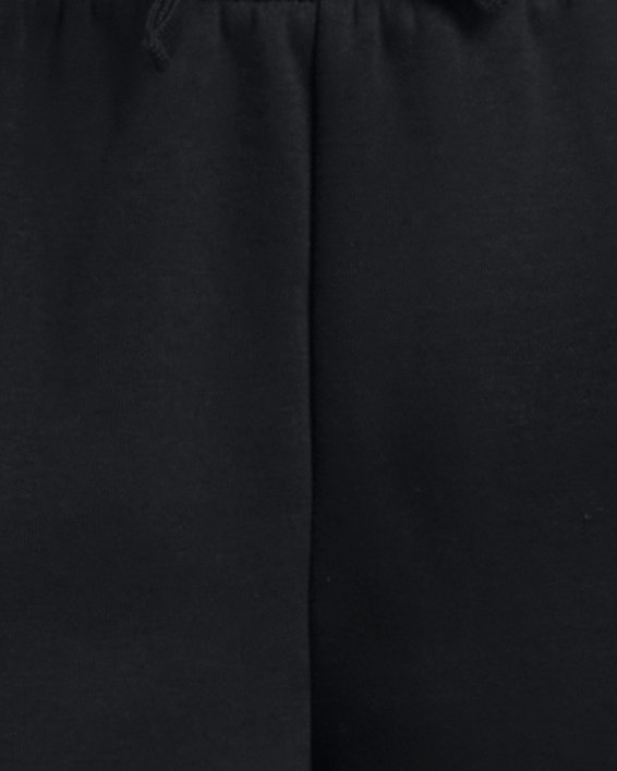 Pantalón corto UA Rival Fleece para mujer, Black, pdpMainDesktop image number 4