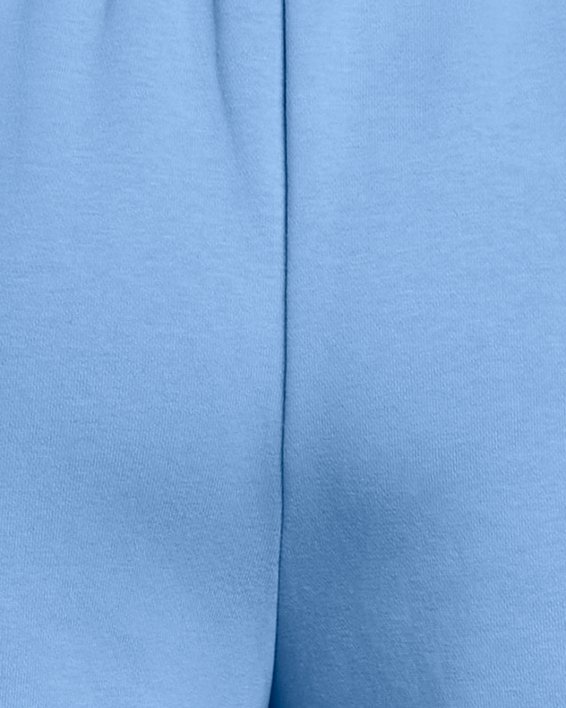 Women's UA Rival Fleece Shorts, Blue, pdpMainDesktop image number 5